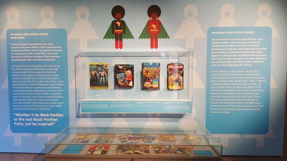 Afro Supa Hero exhibition