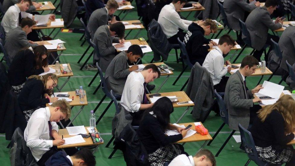 A-level candidates