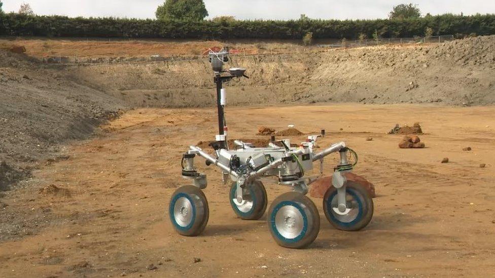 Rover being put through testing