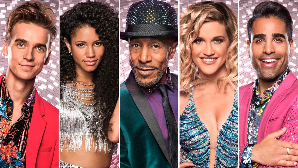 Joe Sugg, Vick Hope, Danny John-Jules, Ashley Roberts and Dr Ranj Singh