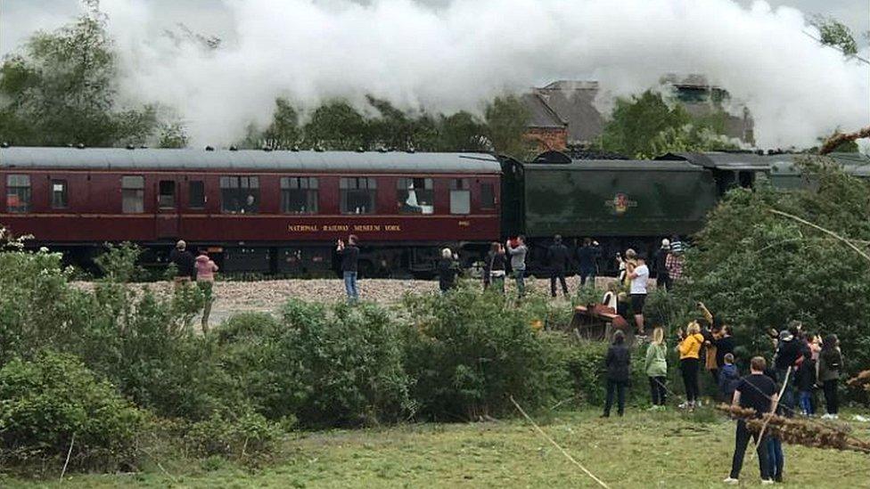 Train spotters