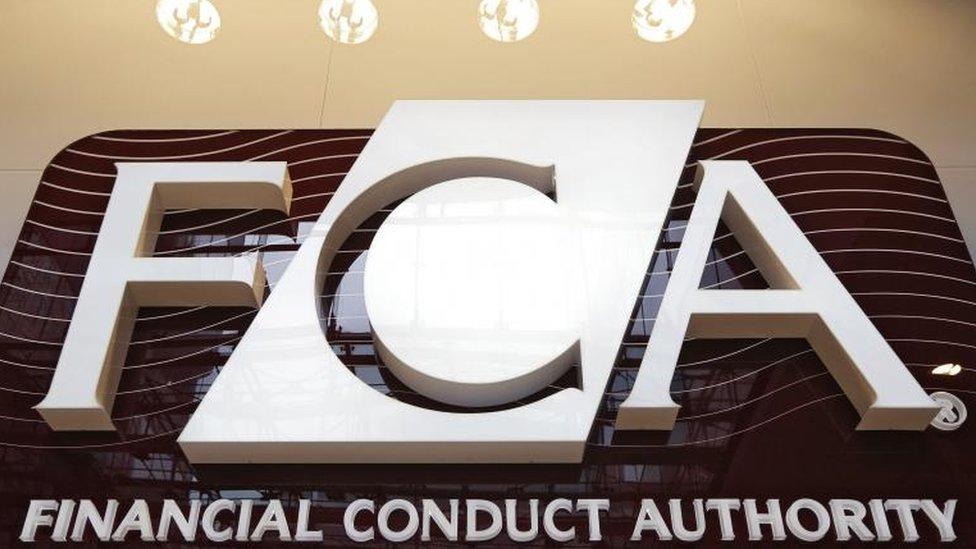 Financial Conduct Authority sign