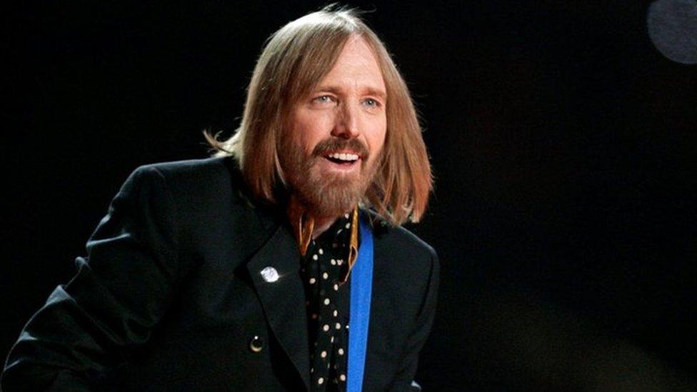 Singer Tom Petty and the Heartbreakers performs in February 2008