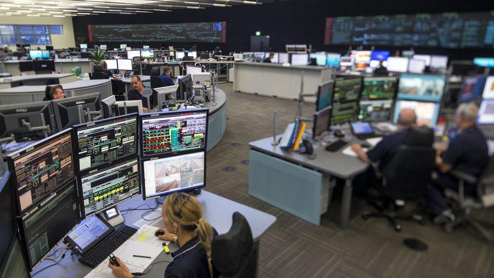 A Rio Tinto operations centre