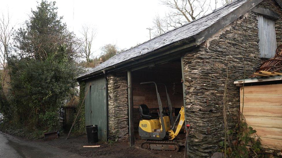 Outbuildings at Bryn Tyrnol