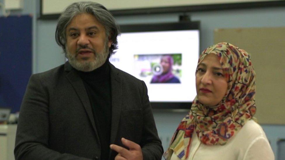 Hafsha Shaikh and Salim Shaikh