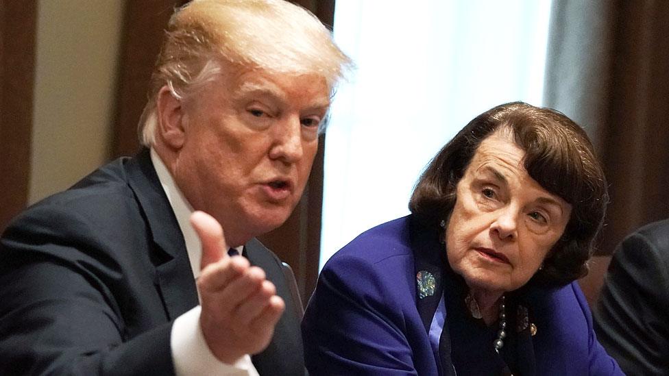 President Trump hosts bipartisan group of lawmakers in the Cabinet Room at the White House