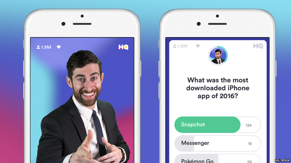 HQ Trivia game