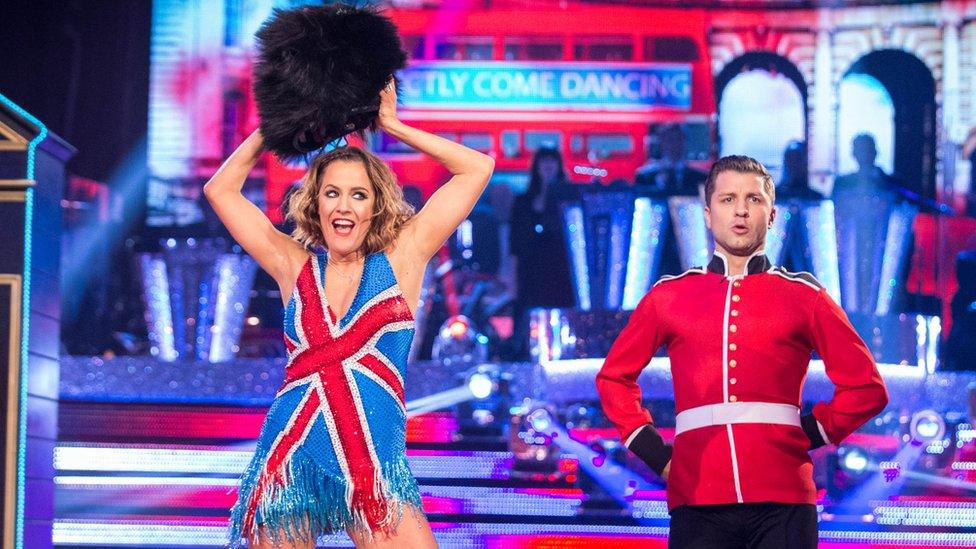 Caroline Flack on Strictly Come Dancing