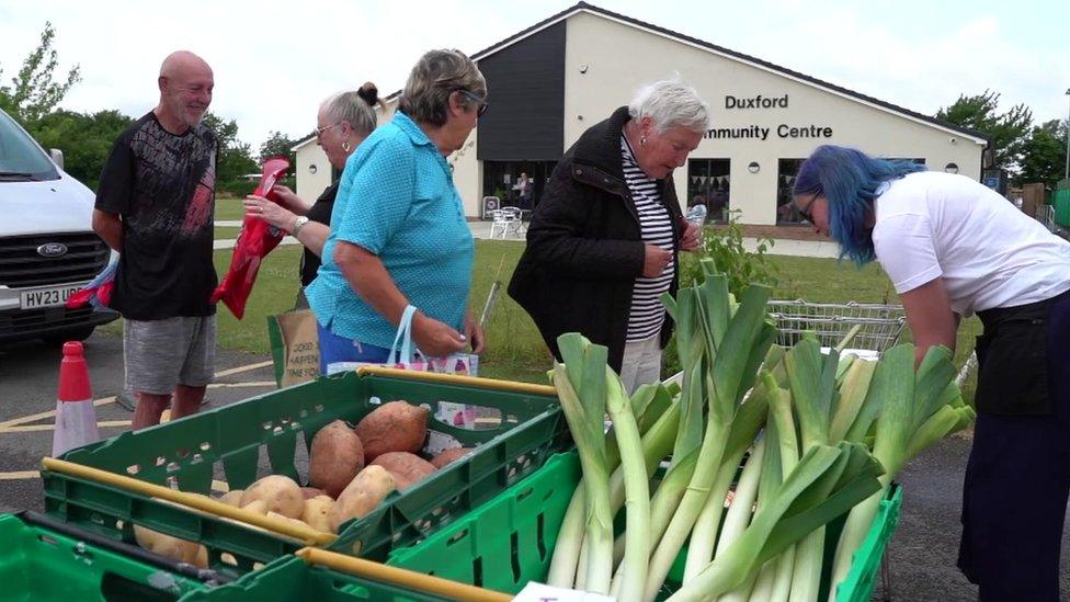 Food hub in Duxford