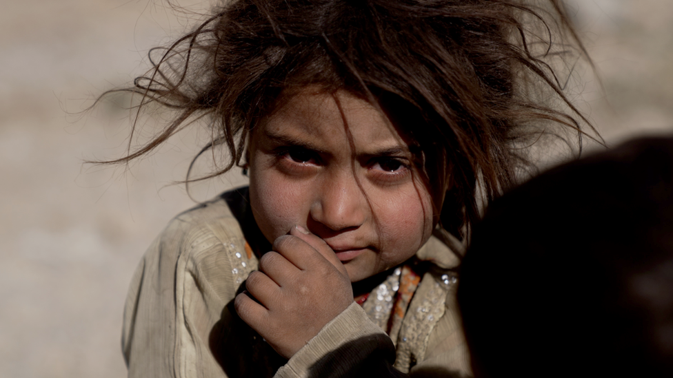 Child who survived the floods