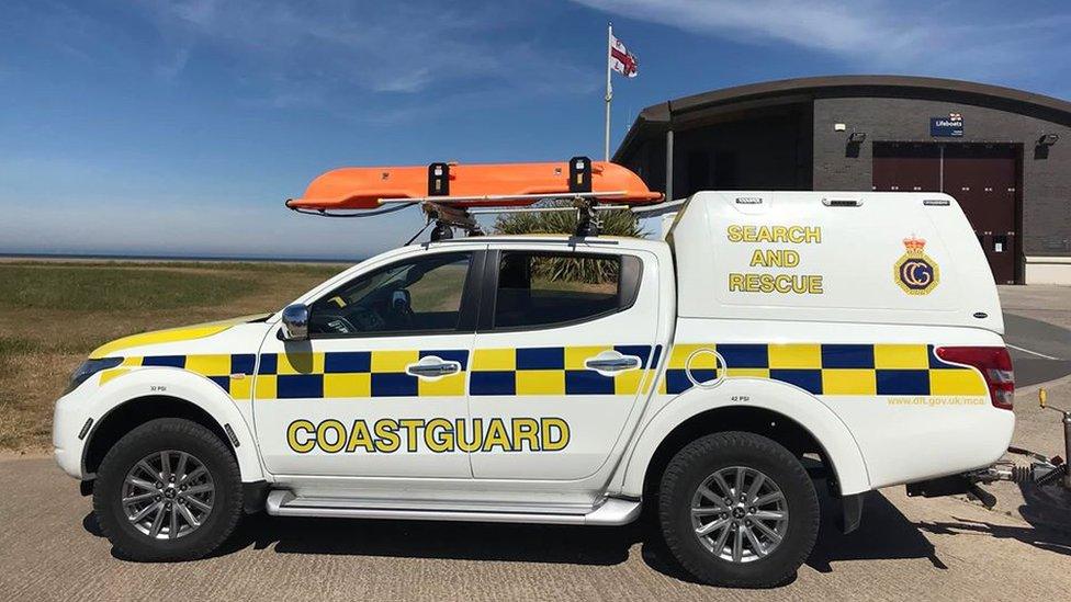 Wirral Coastguard vehicle