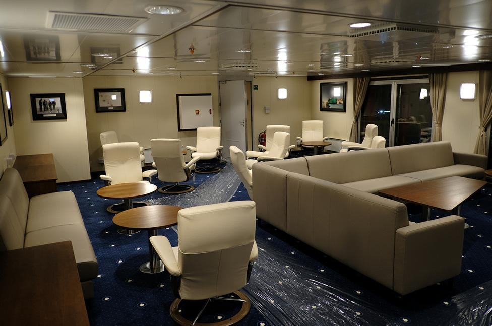 Lounge on RRS Sir David Attenborough