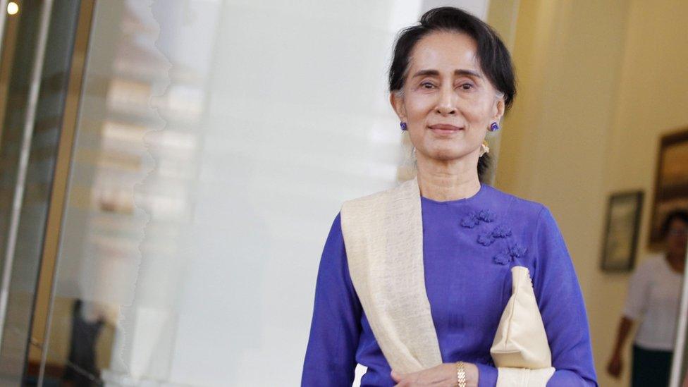 File photo: Aung San Suu Kyi, 25 March 2016