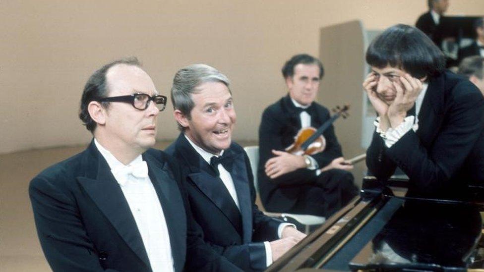 Previn with Morecambe & Wise