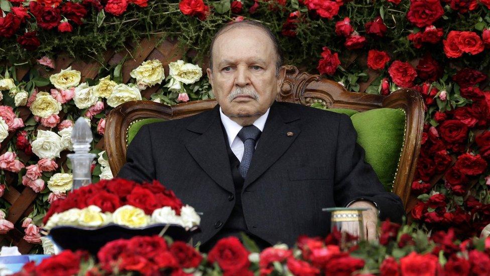 Abdelaziz Bouteflika in 2012