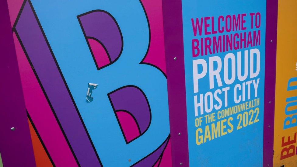 Birmingham Games sign