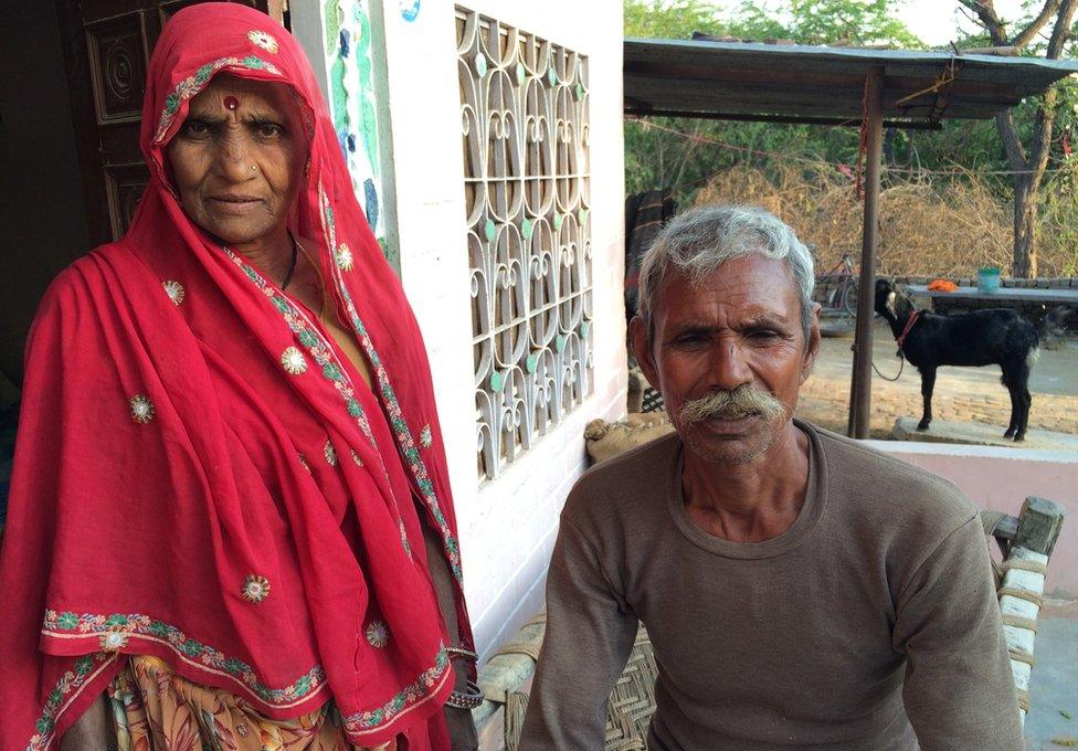 Bhanwari Devi with husband