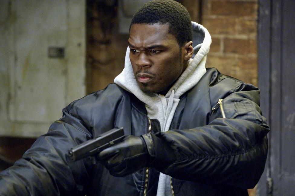 50 cent in his film Get Rich or Die Tryin'