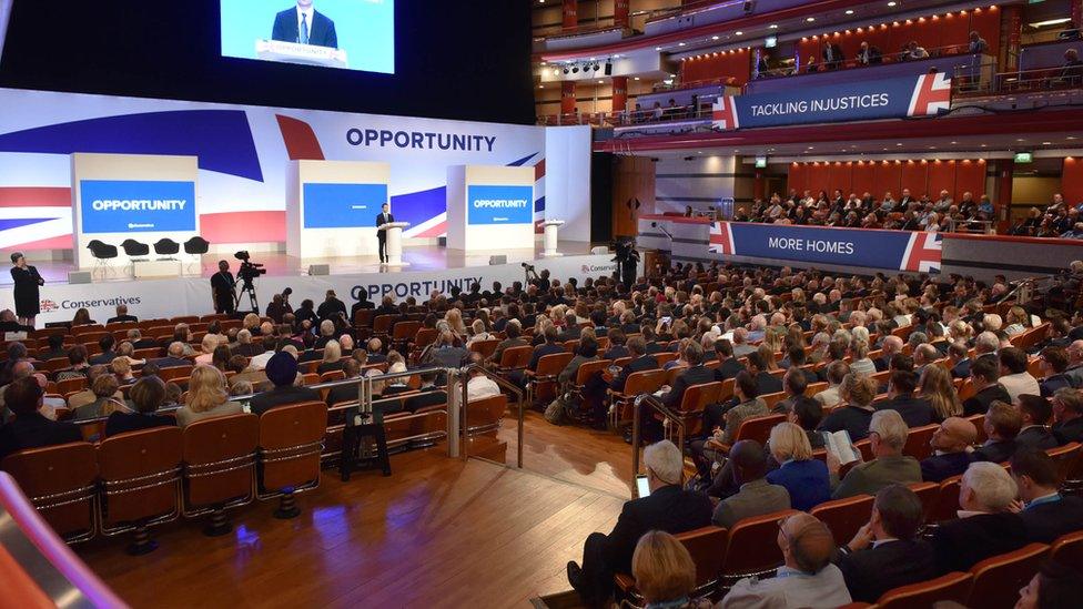 Conservative Party Conference in Birmingham, 2018