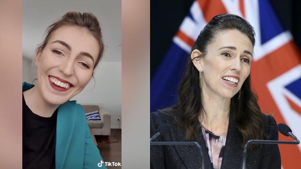 Melanie Bracewell and Jacinda Ardern