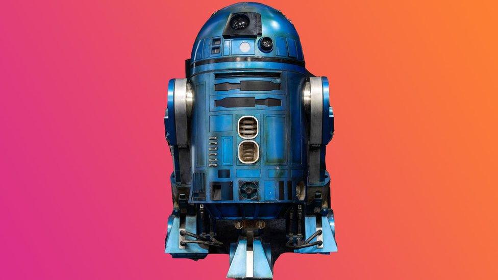 R2-SHP light up remote controlled droid from Star Wars