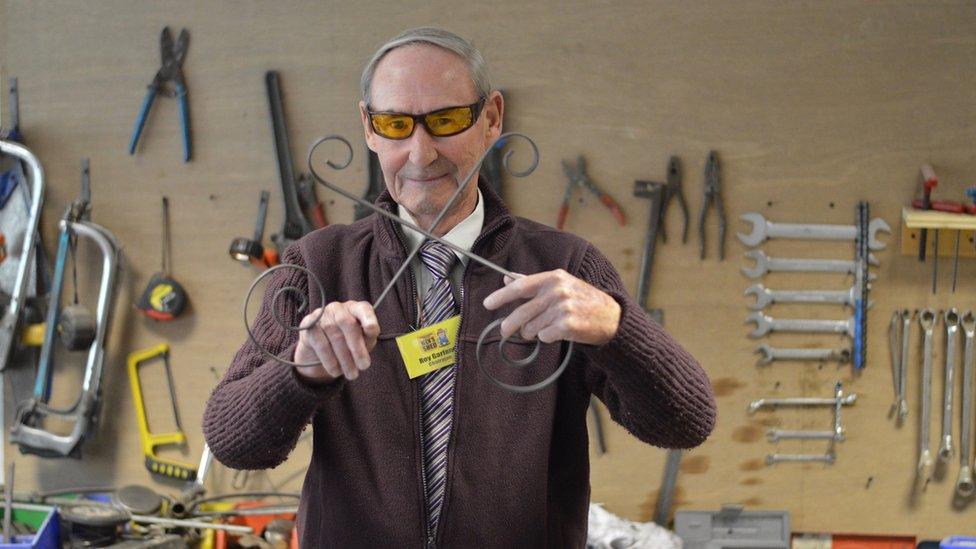 Roy Garland from Carse of Gowrie & District Men's Shed