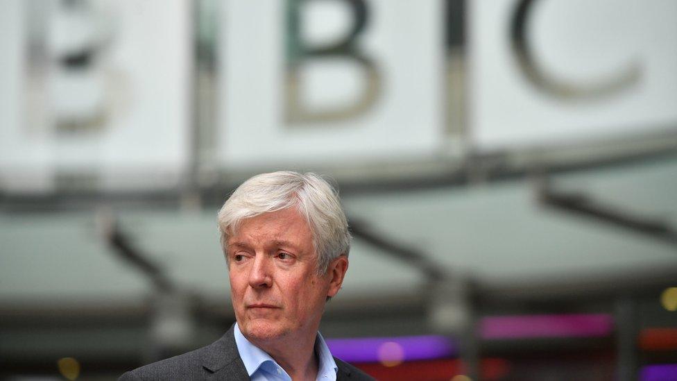 The BBC's Director General Lord Hall says global media giants have created new definitions of market scale.