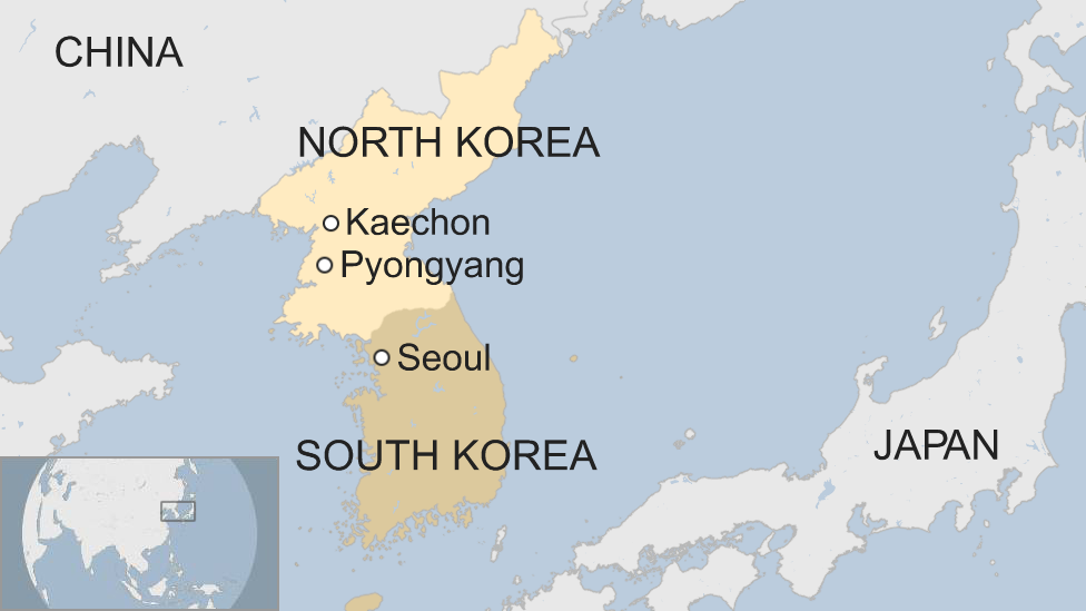 Map of North Korea