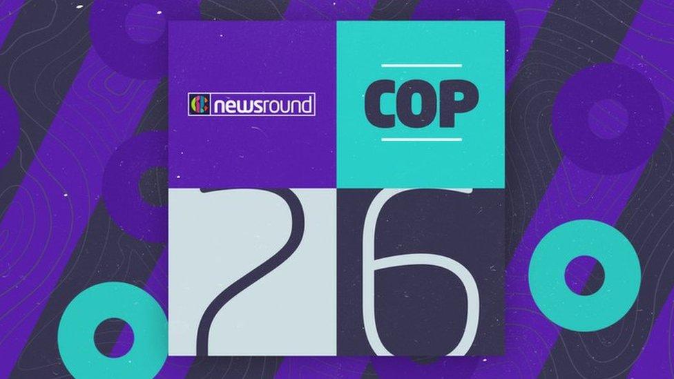 鶹ҳ Newsround COP26 Logo.