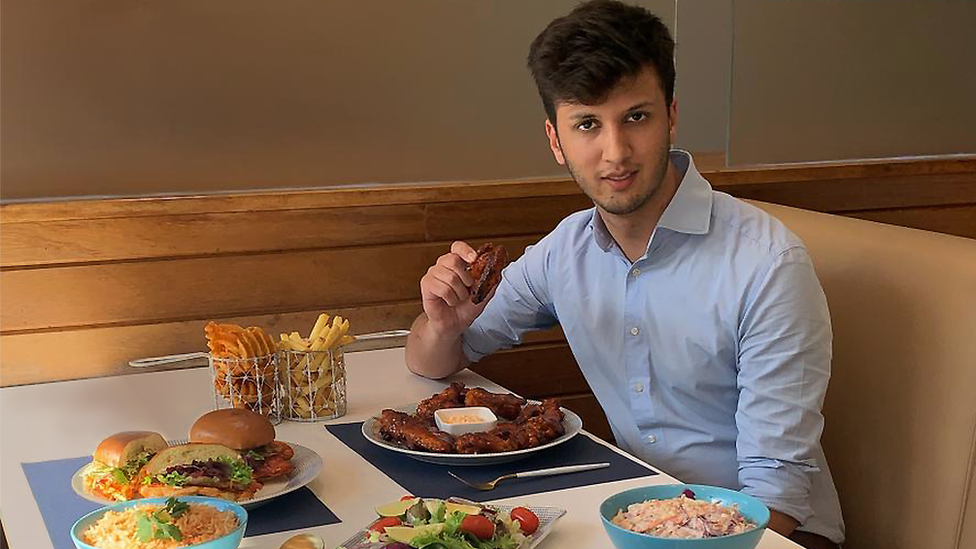 Shahid Hussain has set up food delivery business 'Wraps, Pittas and Buns'