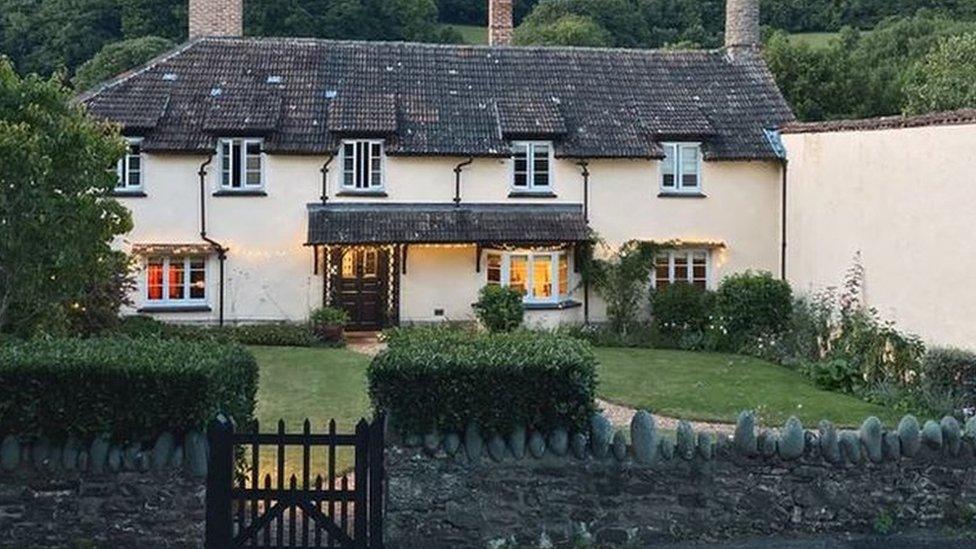 Cross Lane House on Exmoor