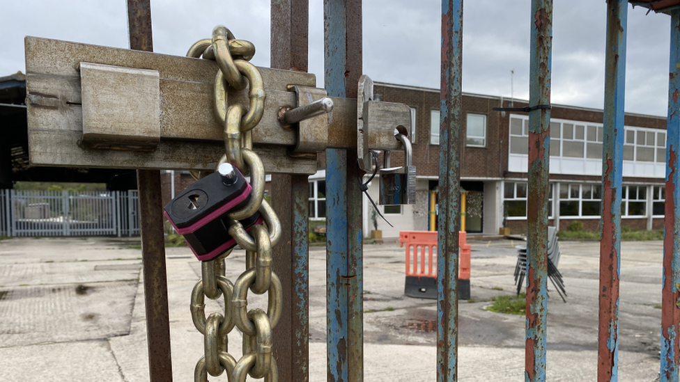 Hindu temple locked