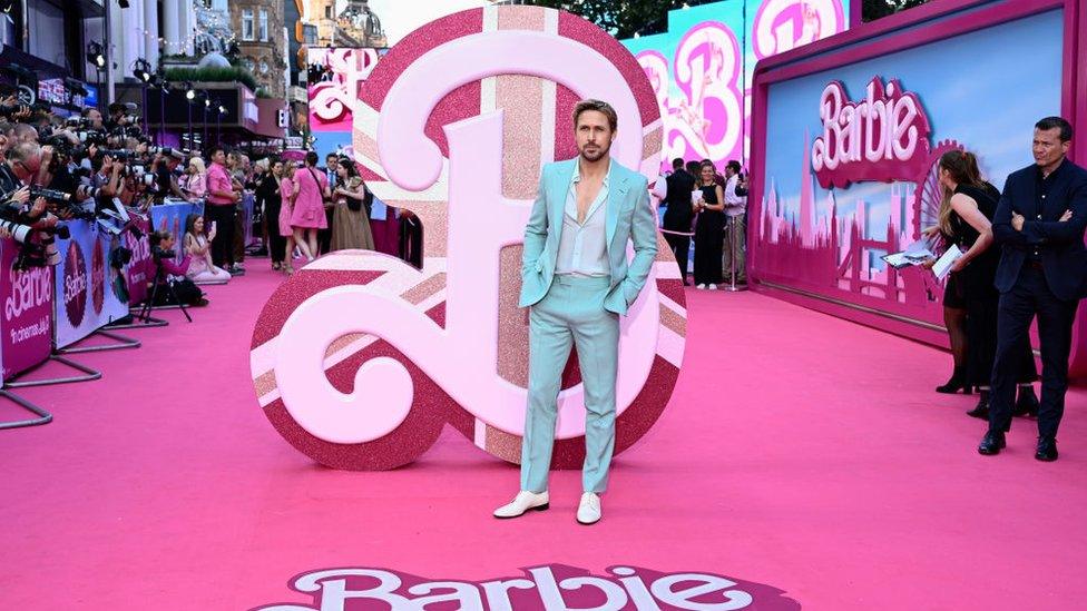 ryan gosling london premeire barbie