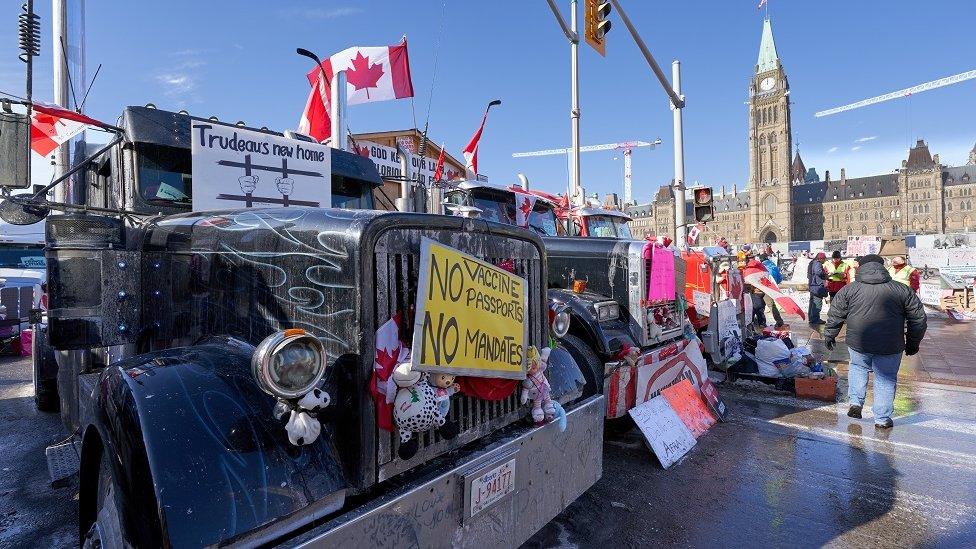 Protest in Ottawa