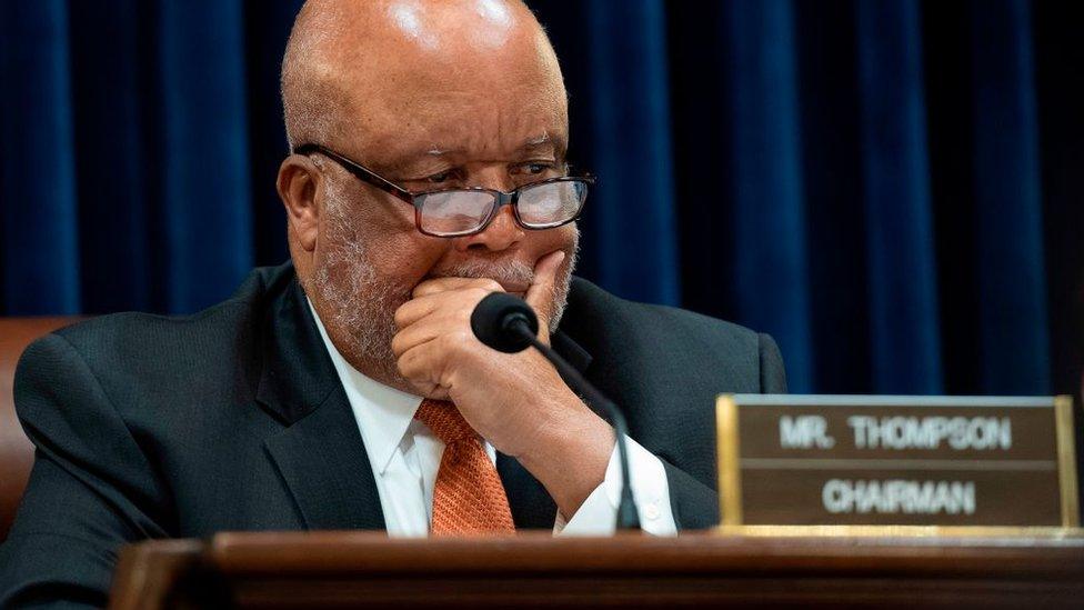 Mississippi Democrat Bennie Thompson is chairing the hearing