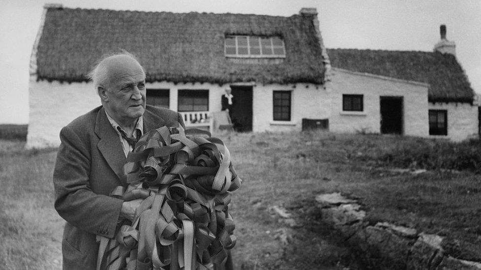 Robert J. Flaherty returned to the Aran Islands, County Galway, 14 years after filming Man of Aran