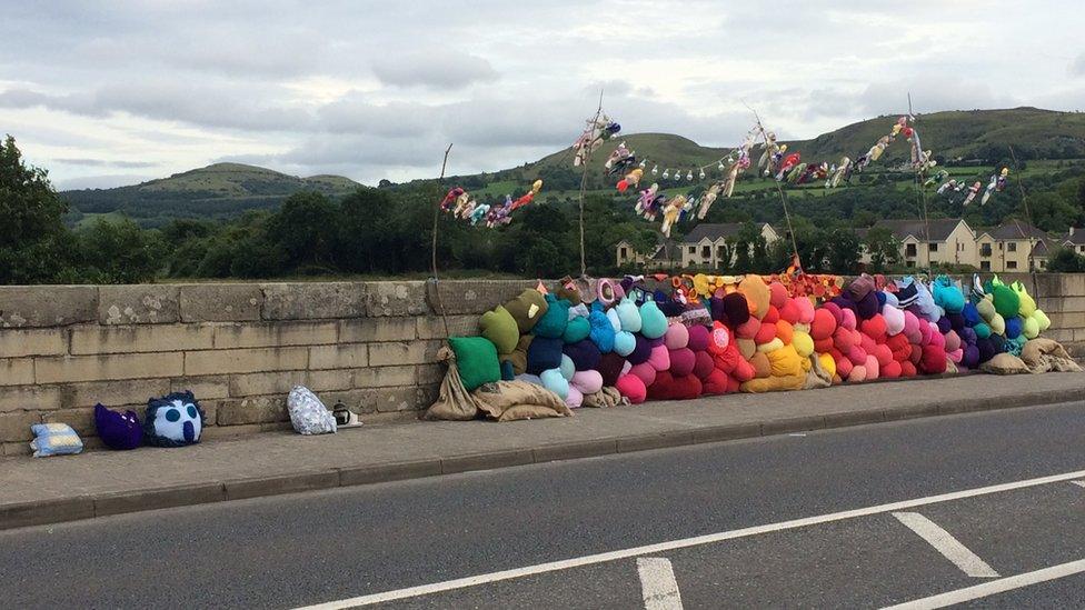 The border between the UK and the Republic of Ireland