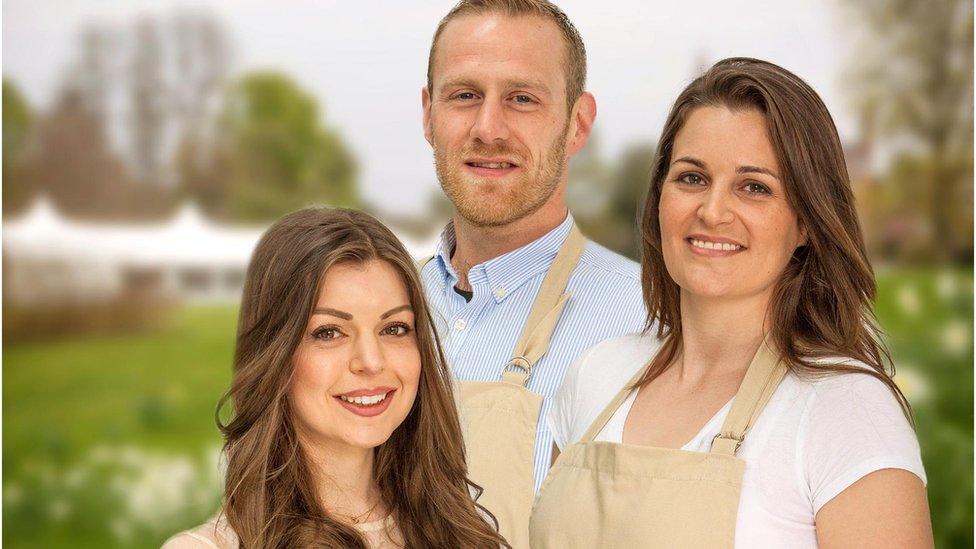 The Great British Bake Off finalists