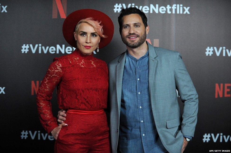 Noomi Rapace and Edgar Ramirez