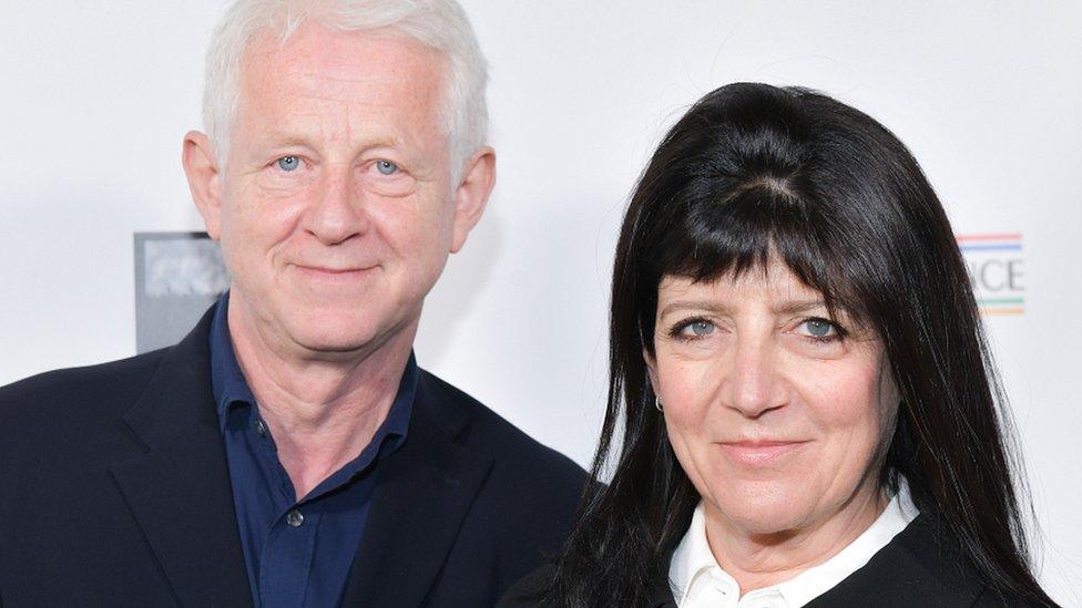 Richard Curtis and wife Emma Freud