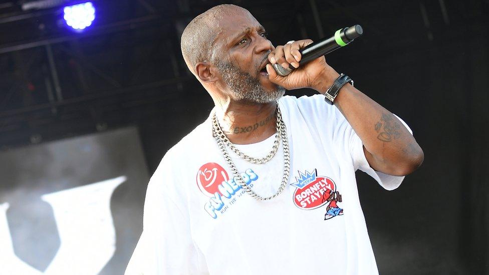 DMX on stage in 2019