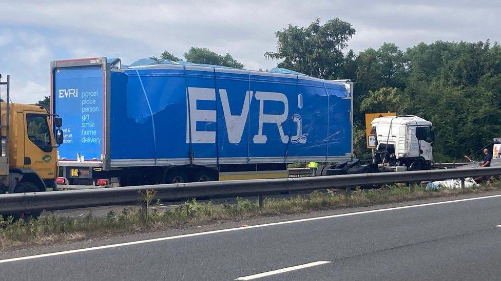 Evri lorry