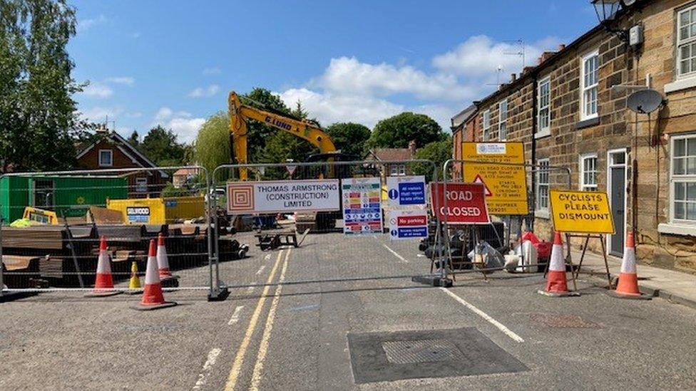 Great Ayton High Street closure