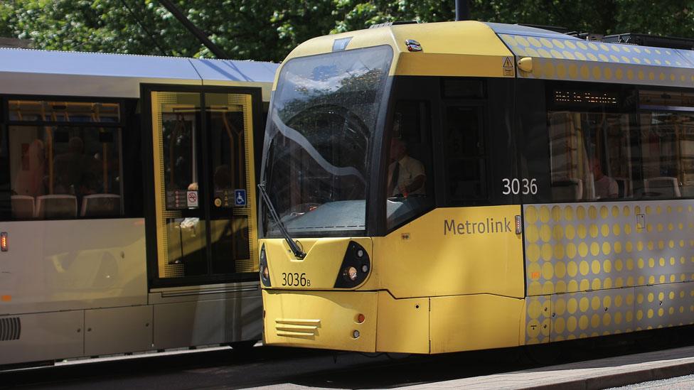 Trams in Manchester