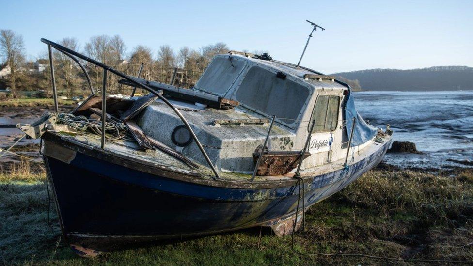 Llangwm boat