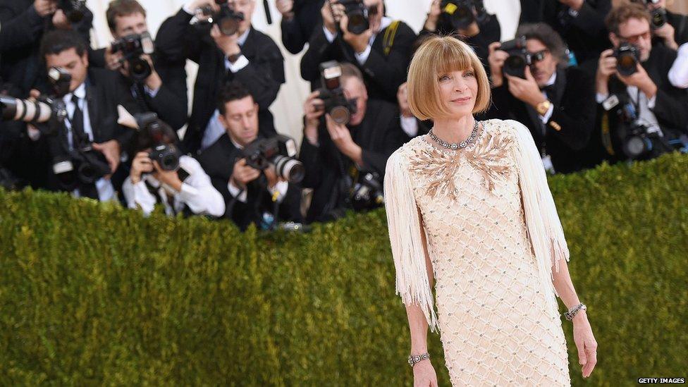 Vogue editor-in-chief Anna Wintour