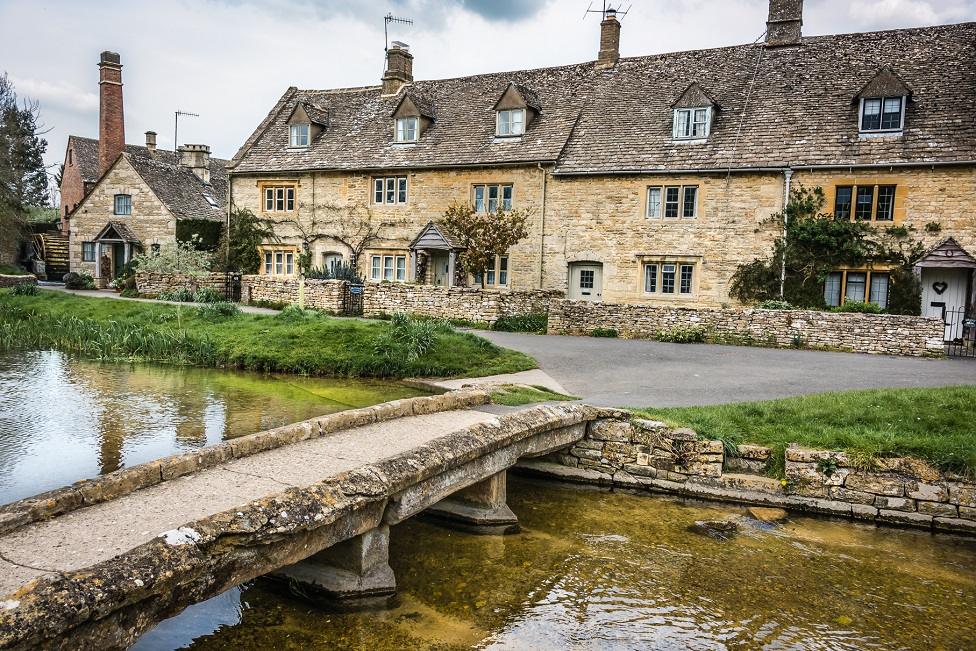 Lower Slaughter, just a little north west of Oxford