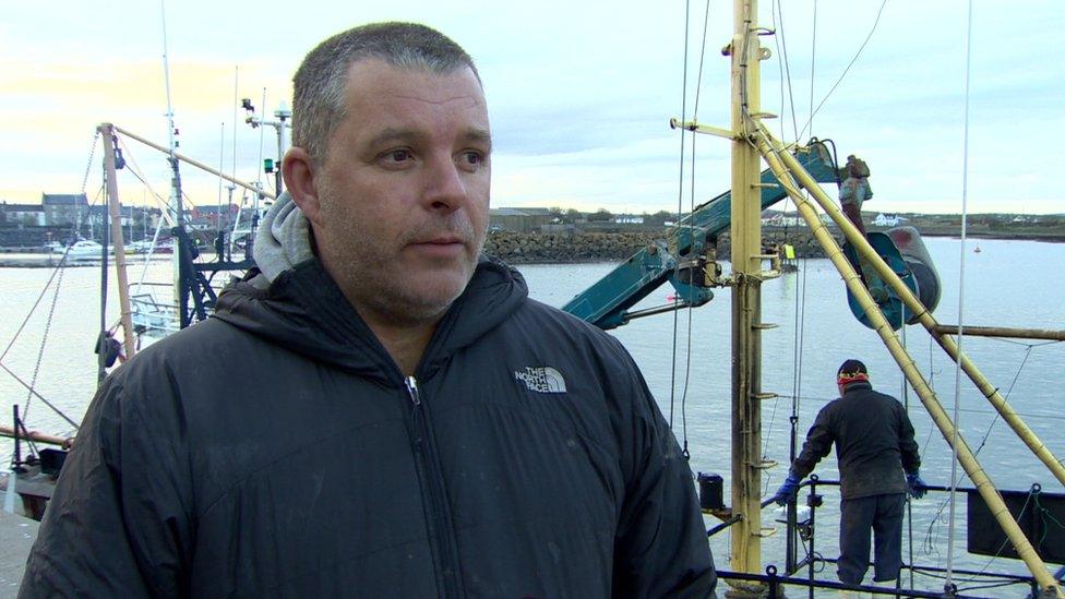 Paul Murphy, the skipper of the MV Karen