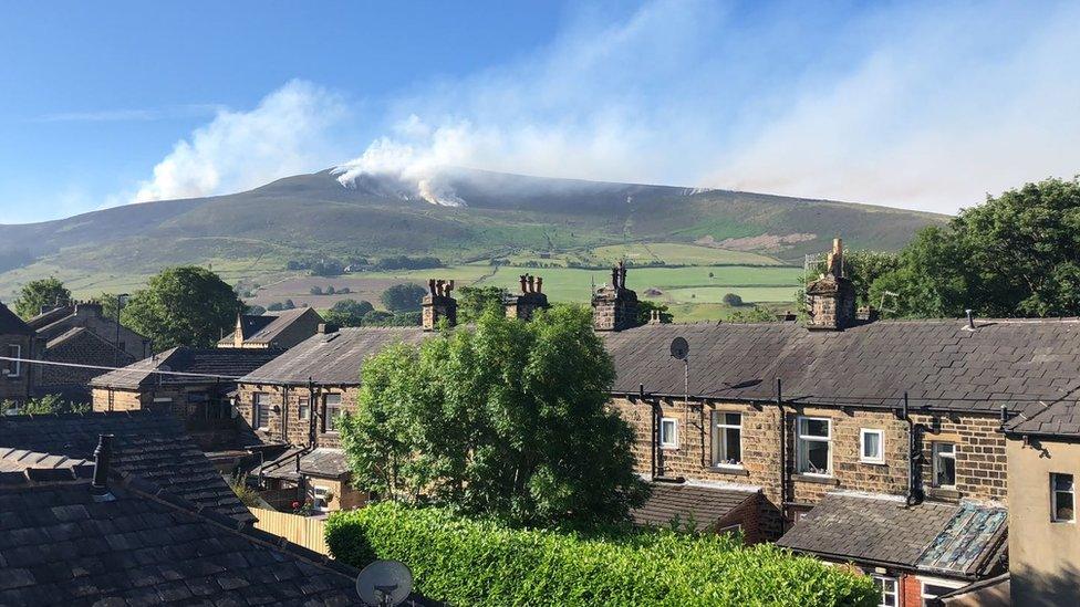 Saddleworth Moor fire